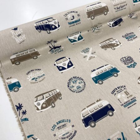 Volkswagen Campervan Linen Look - Image 25