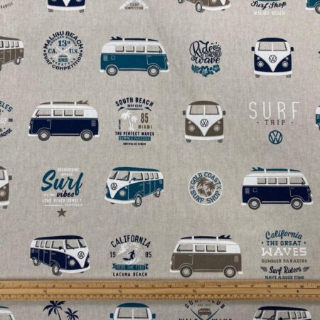 Volkswagen Campervan Linen Look - Image 24