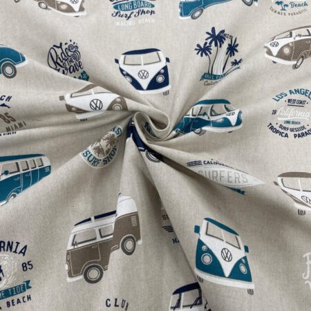 Volkswagen Campervan Linen Look - Image 23