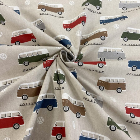 Volkswagen Campervan Linen Look - Image 3