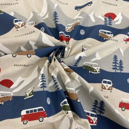 Volkswagen Campervan Linen Look - Image 5