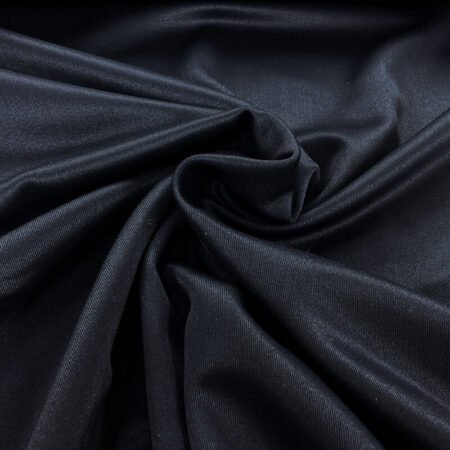 G530 Dark Navy Wool-Mix Twill Suiting - Image 4