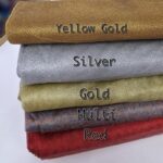 Stiff Metallic Lurex Netting