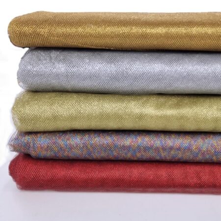 Stiff Metallic Lurex Netting