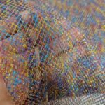 Stiff Metallic Lurex Netting