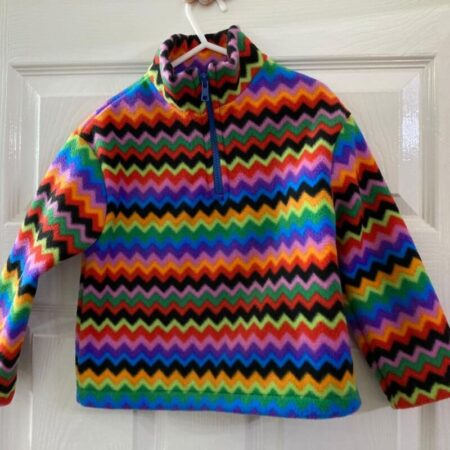 ZigZig Stripe Polar Fleece - Image 7