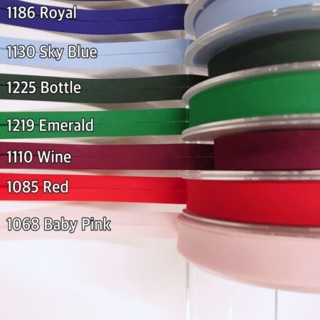 18mm Poly Cotton Bias Binding Tape - Image 4