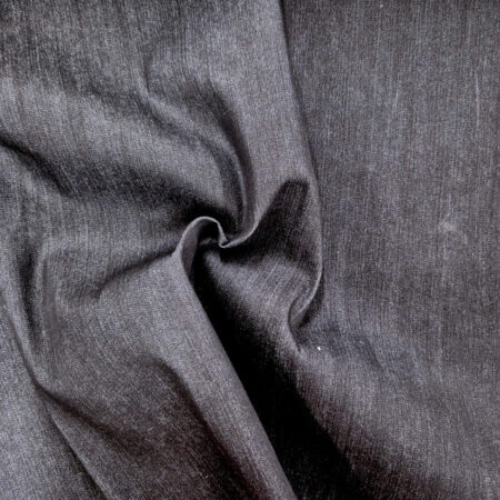 Black Cotton stretch Denim - Image 3