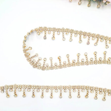 Diamanté Rhinestone Sew on Trim Braid - Image 11