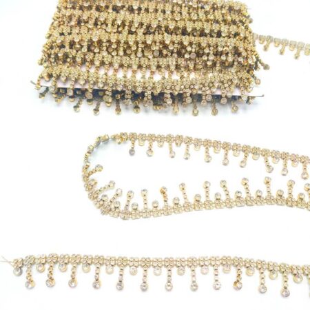 Diamanté Rhinestone Sew on Trim Braid - Image 8