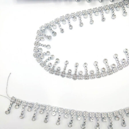 Diamanté Rhinestone Sew on Trim Braid - Image 5