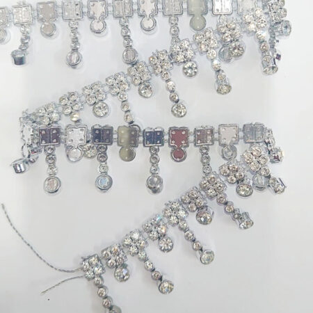 Diamanté Rhinestone Sew on Trim Braid - Image 4