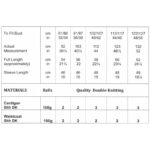 Cardigan and Waistcoat Pattern JB867