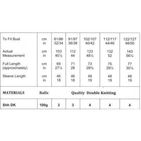 Sweater Pattern JB868 - Image 2