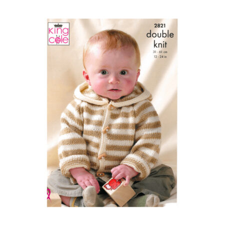King Cole Mix n Match Raglan Sweaters and Jackets Pattern 2821