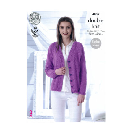 King Cole Sweater & CardiganPattern 4839