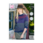 King Cole Ladies Round & High Neck Sweaters Pattern 5795
