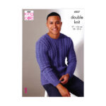 King Cole Men's Sweaters Pattern 6037