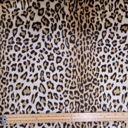 Short Pile Leopard Luxury Faux Fur - Image 3