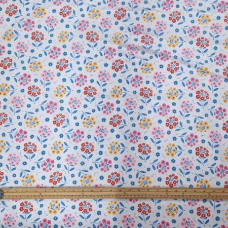 Flower Bunches Polycotton - Image 3