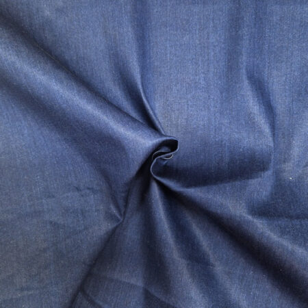 Bright Blue Cotton stretch Denim - Image 2