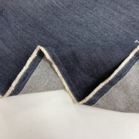Dark Blue Cotton stretch Denim - Image 2