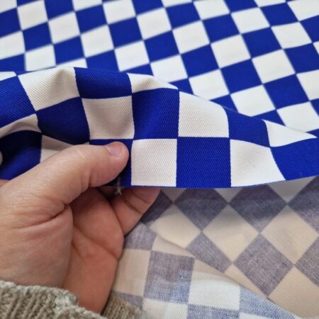 Chef's Checkerboard Cotton Drill - Image 3