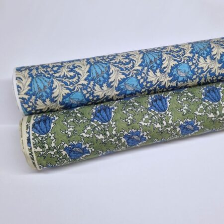 Acanthas Flower Cotton Poplin