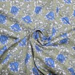Acanthas Flower Cotton Poplin