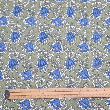 Acanthas Flower Cotton Poplin - Image 2