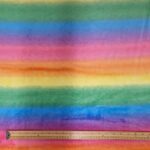Horizontal Rainbow Cuddle Fleece