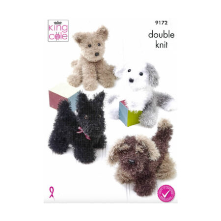 King Cole Dogs Pattern 9172