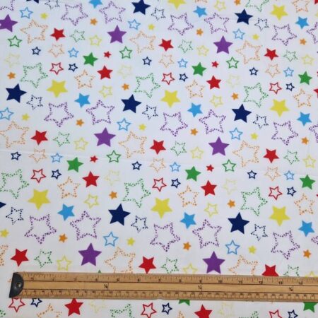 Stars Primary Polycotton - Image 2