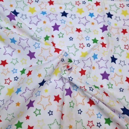 Stars Primary Polycotton - Image 3