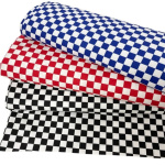 Checkerboard Polycotton Drill