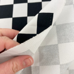 Checkerboard Polycotton Drill