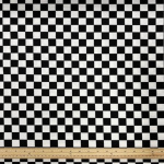 Checkerboard Polycotton Drill