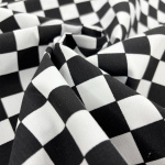 Checkerboard Polycotton Drill