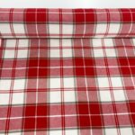 Rustic Plaid Polycotton Fabric