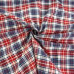 Rustic Plaid Polycotton Fabric