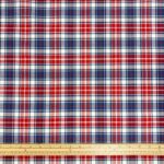 Rustic Plaid Polycotton Fabric