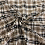 Rustic Plaid Polycotton Fabric