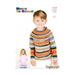 Stylecraft Sweaters Pattern 10048