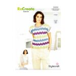 Stylecraft Sweater Top and Hat Pattern 10059