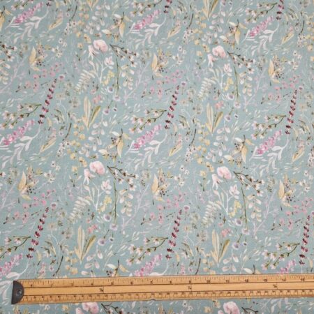 Abstract Flower Art Viscose Jersey - Image 22