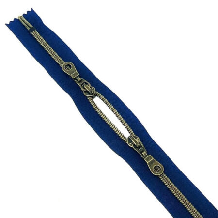 Two Way Closed End Metal Zips - Image 10