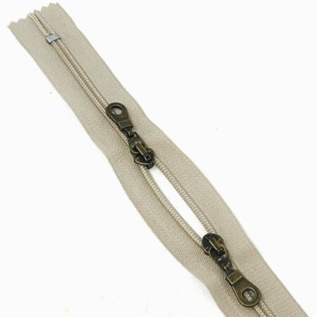 Two Way Closed End Metal Zips - Image 11