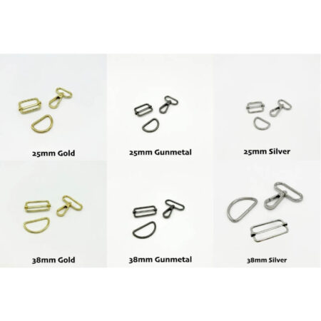 D-Rings 6 Piece Bag Making Set