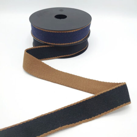 Chestnut Edged Stripe Webbings