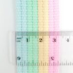 Pastel Stripes 32mm Webbings
